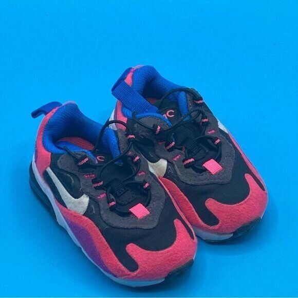 Nike Air Max 270 React Hyper Pink‎ Vivid Purple - Picture 2 of 4